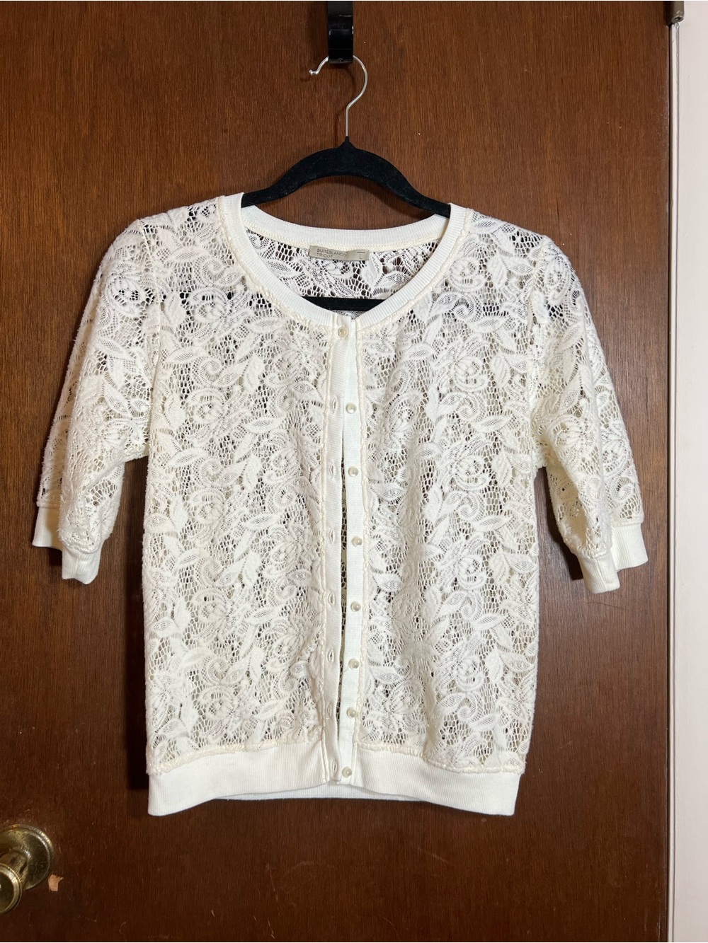 White Lace Cardigan